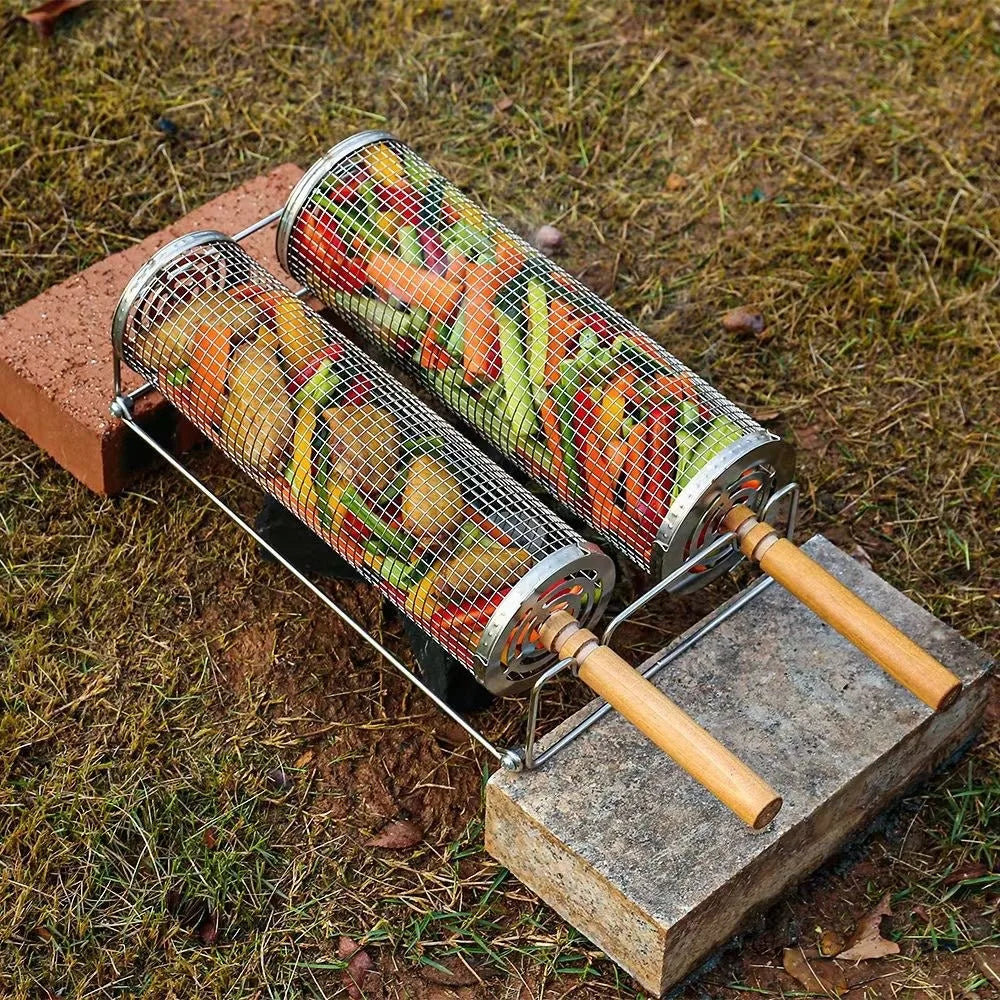 Nesting Grill Baskets For Perfect Barbecue Cooking Every Time
