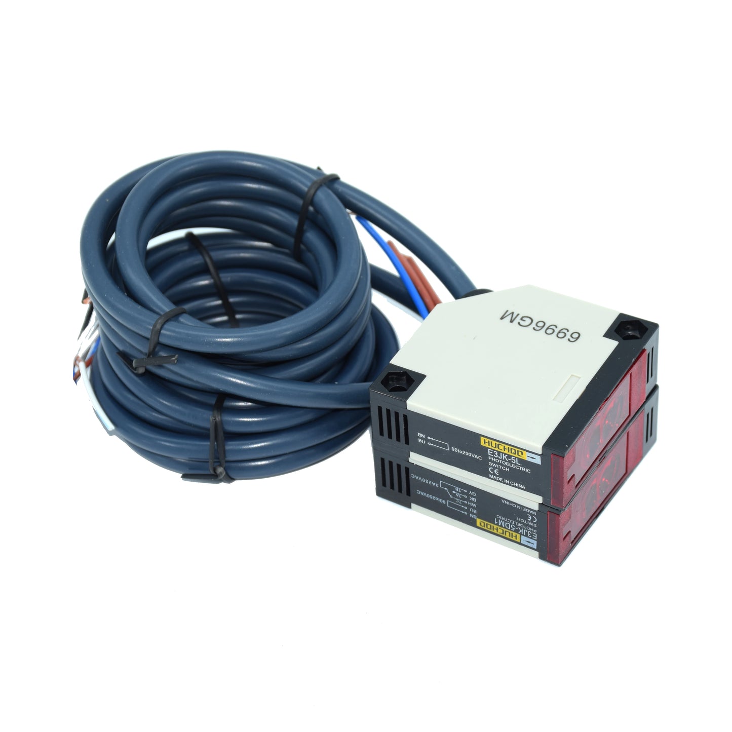 Photoelectric Infrared Beam Sensor Switch with Built-in Relay