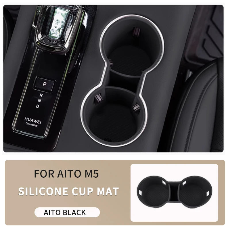 Silicone Cup Holder Limiter For SERES 5 AITO M7 M5