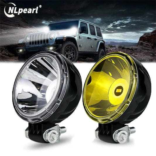 ANMINGPU Led Work Light Spotlight 2 Pack For Offroad Vehicles