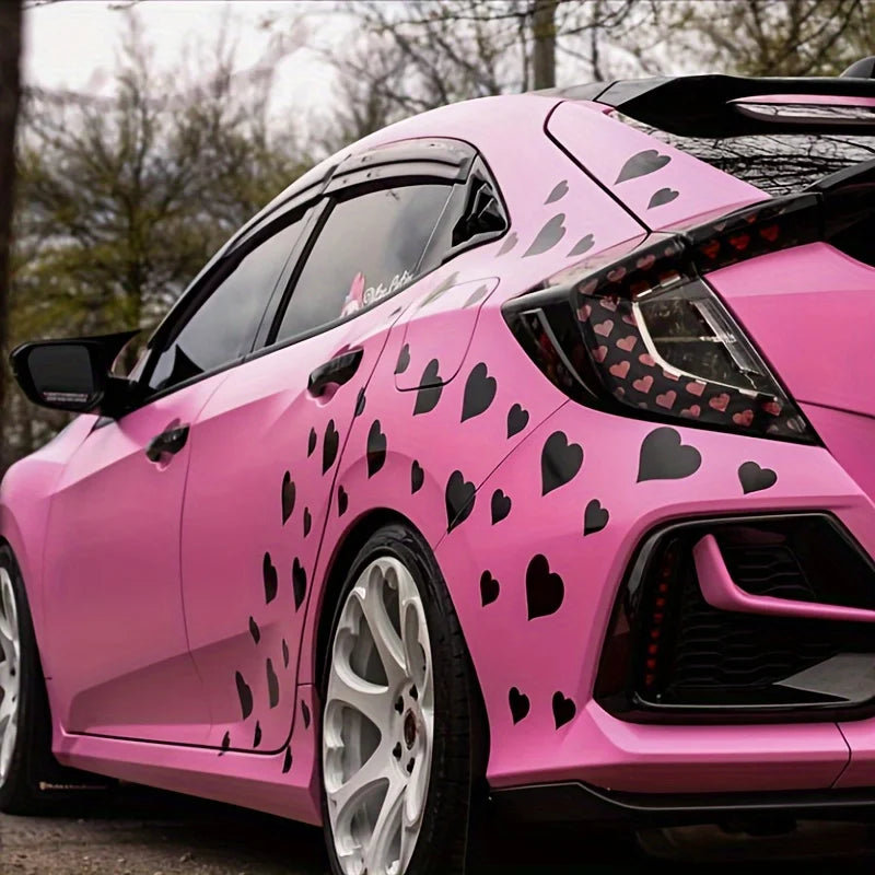 Choice Hearts Car Stickers Self Adhesive Vinyl Decals