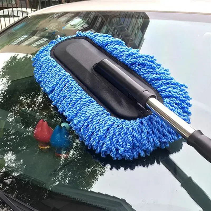 Car Cleaning Tools Microfiber Dust Mop and Washing Brush
