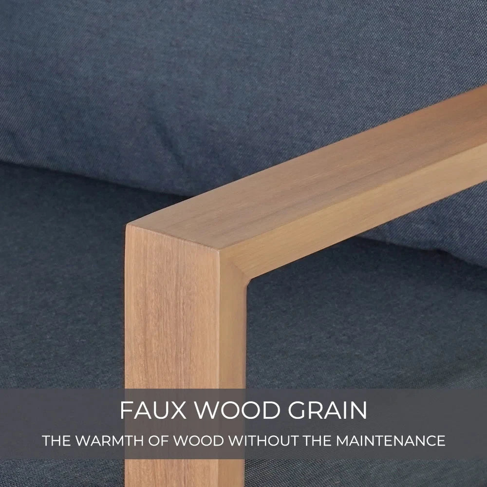 Grand Patio Outdoor Modern Aluminum Furniture 5 Person Set