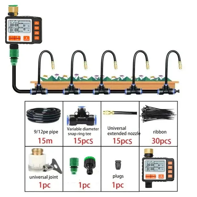 Choice Irrigation Timer With LCD Display Garden Kit