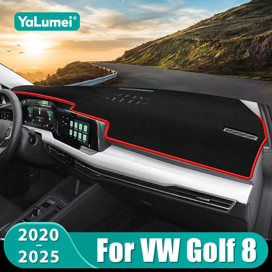 VW Golf 8 Dashboard Mat Sun Shade Non-slip Cover Accessory