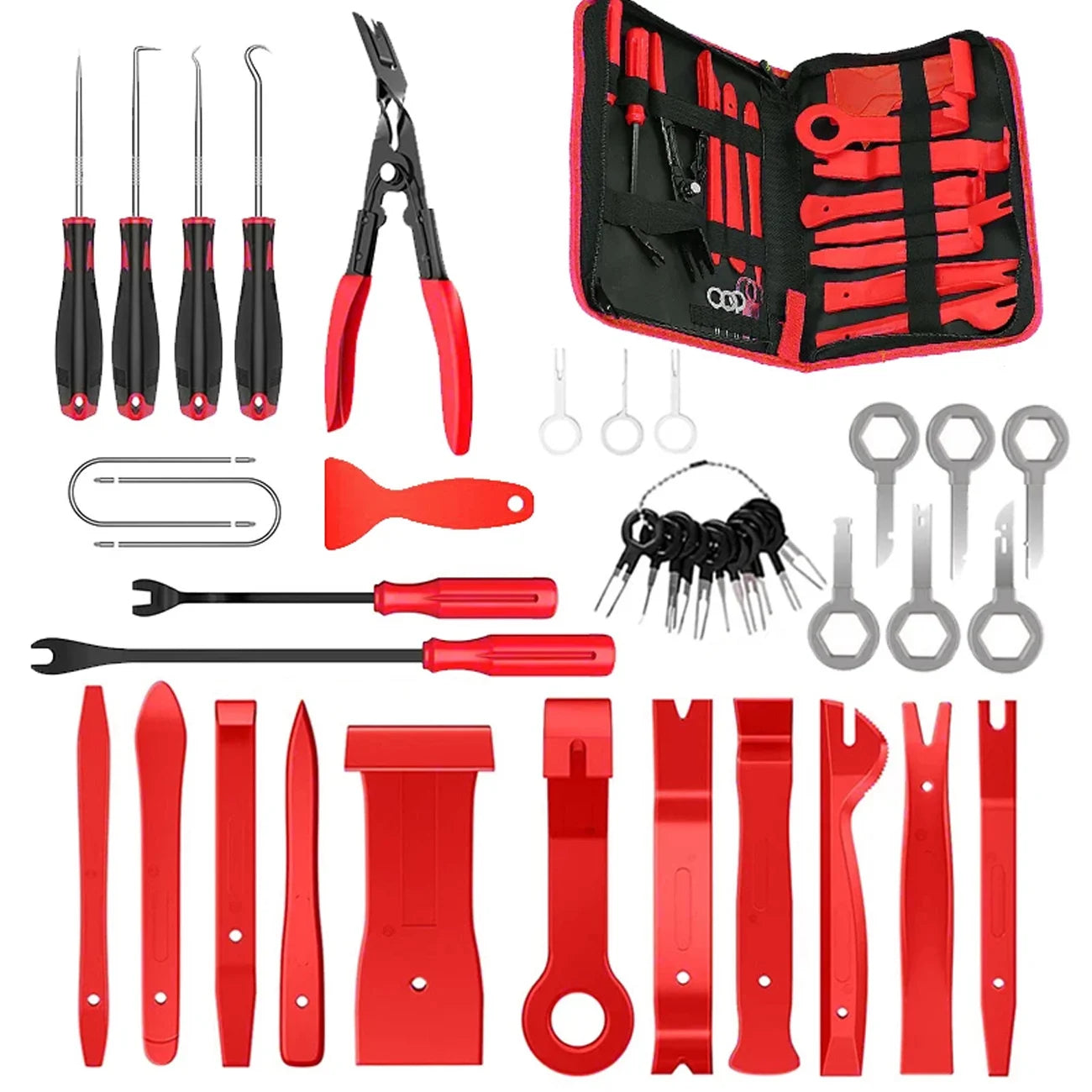 Baisibei 43-Piece Auto Trim Removal Tool Set for Door Panels
