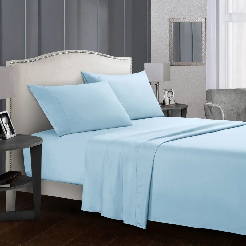 Solid Bed Linen Set for Comfortable Sleep Experience