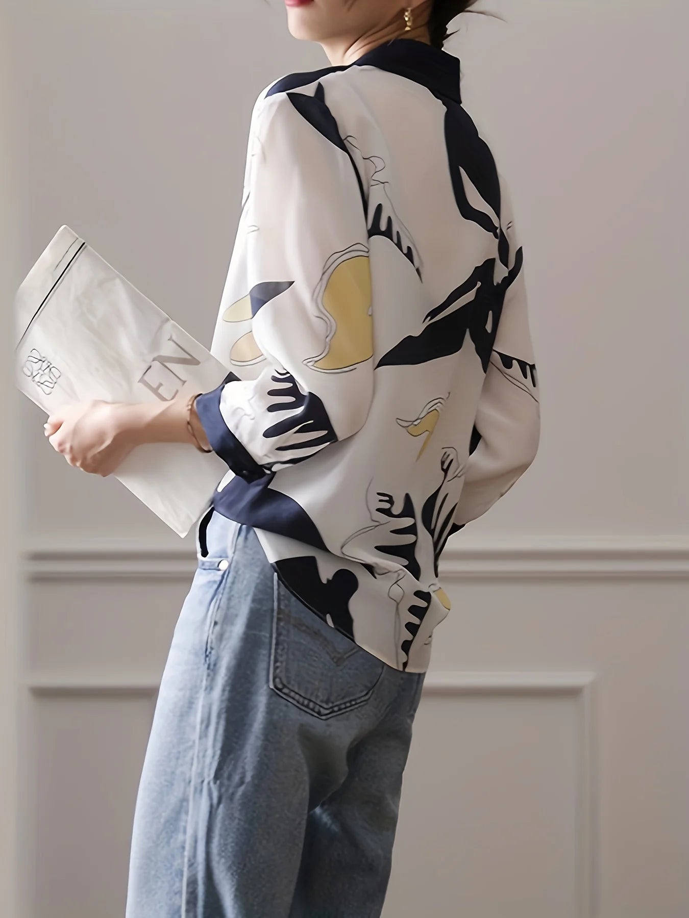 Guangdong CN Fashion Luxury Ladies Shirt France Style Blouse