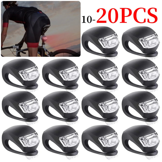 Bicycle LED Silicone Light Set with Waterproof Features