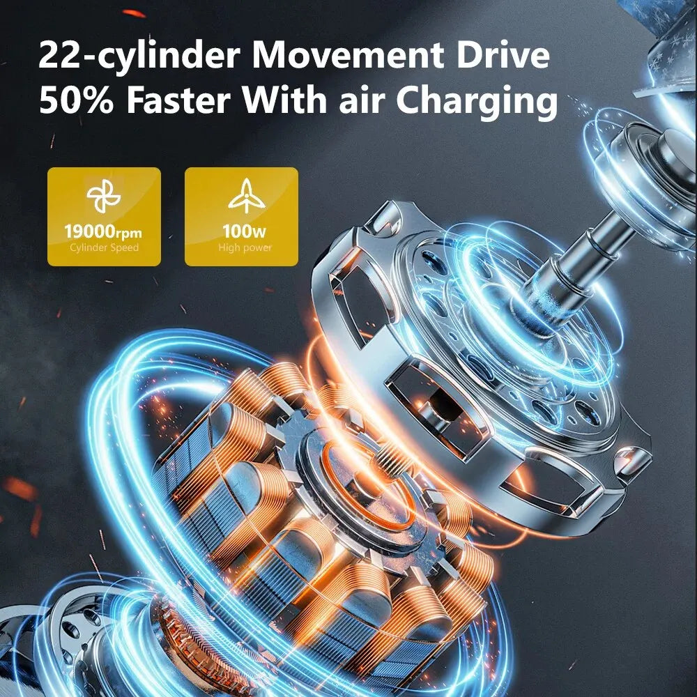 CARSUN 12V Car Air Compressor Inflator Upgraded 150 PSI