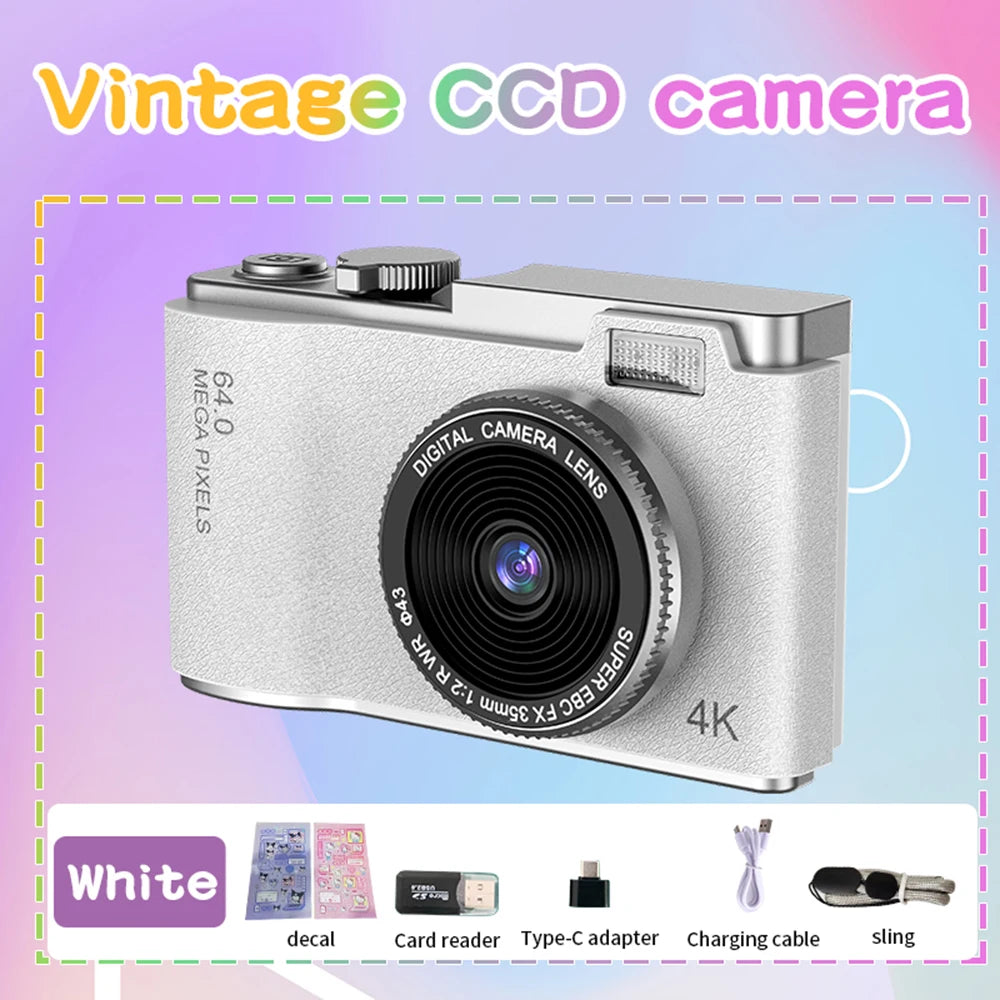 Compact Digital Camera for Kids with Autofocus and Zoom