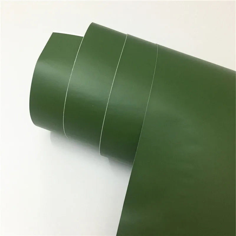 20x30x50 Centimeter Army Green Matte PVC Vinyl Wrap Car Styling Sticker for Motorcycle Bicycle Auto Accessories