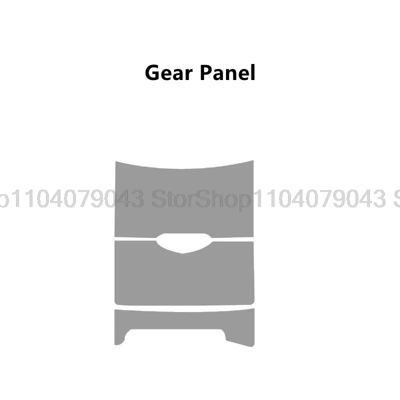 TPU Protective Film for Cadillac Escalade Interior Console Protection