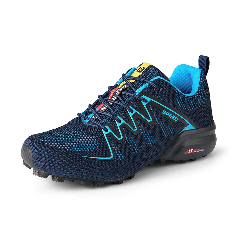IEERDCN Trail Running Shoes For Men Waterproof Breathable