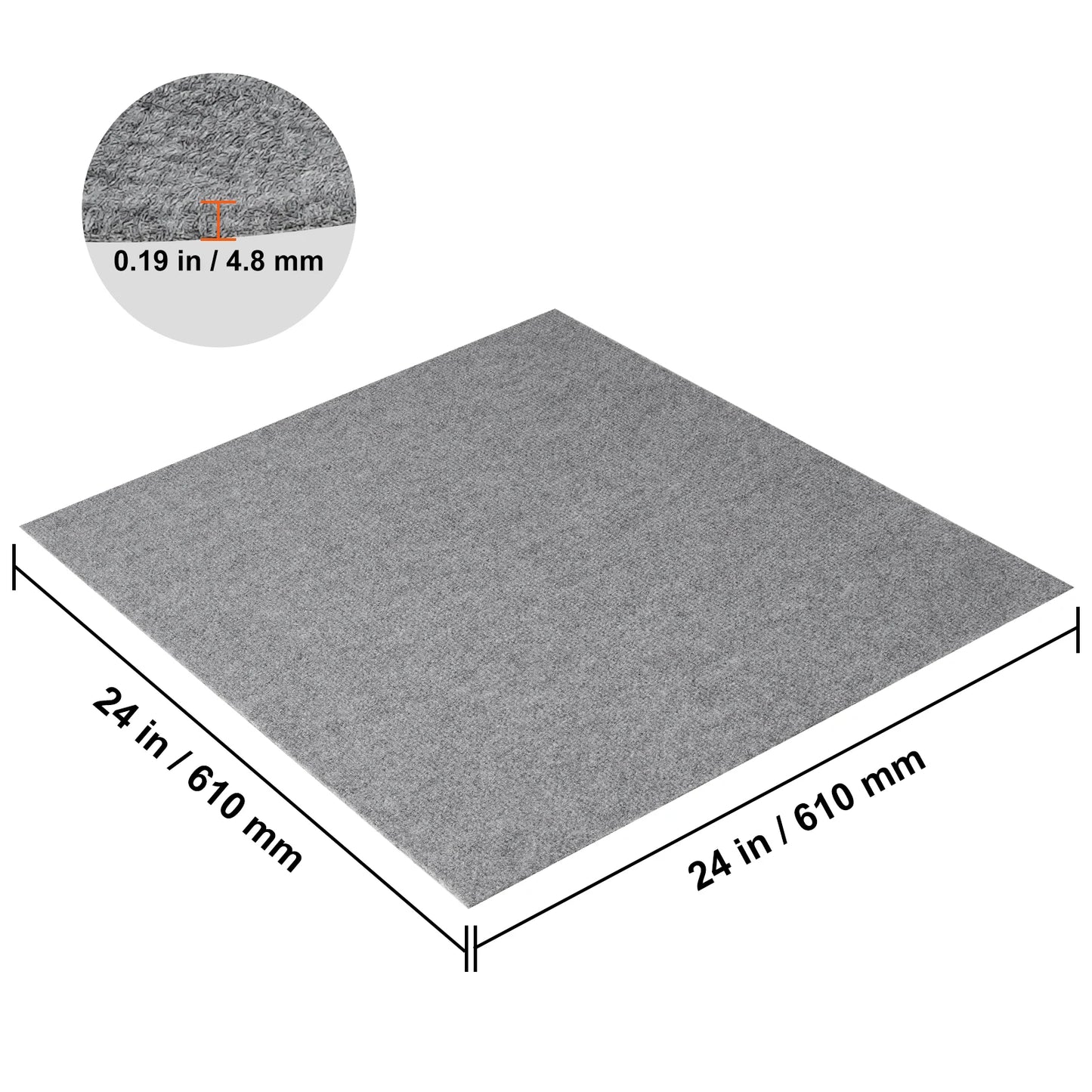 Peel and Stick Soft Carpet Tiles for Easy Floor Makeover