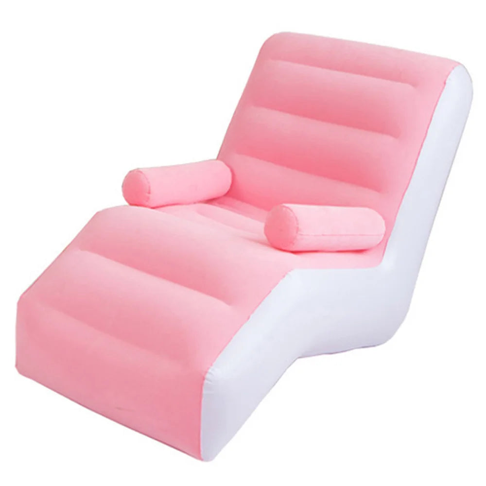 S Shape Inflatable Sofa Chair for Modern Living Room Style