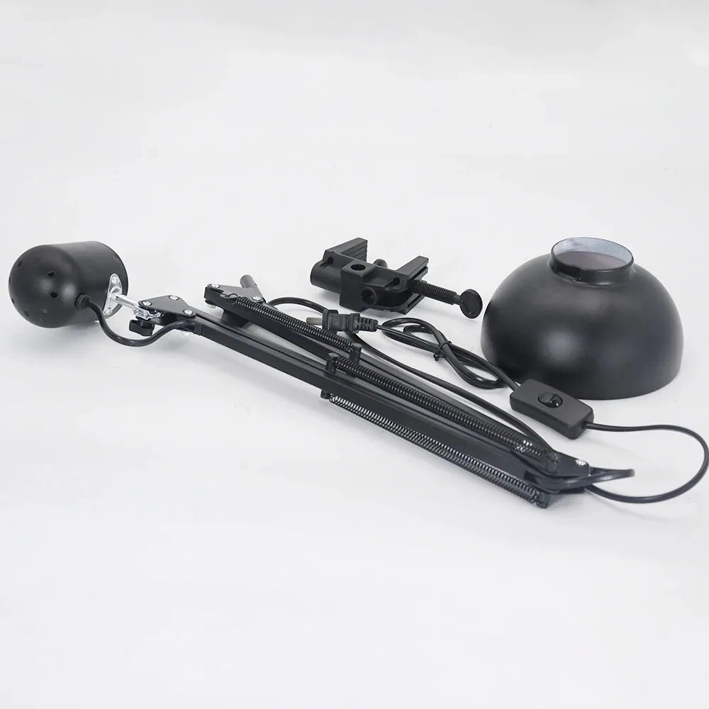 LED Desk Lamp with Clamp for Study and Office Use