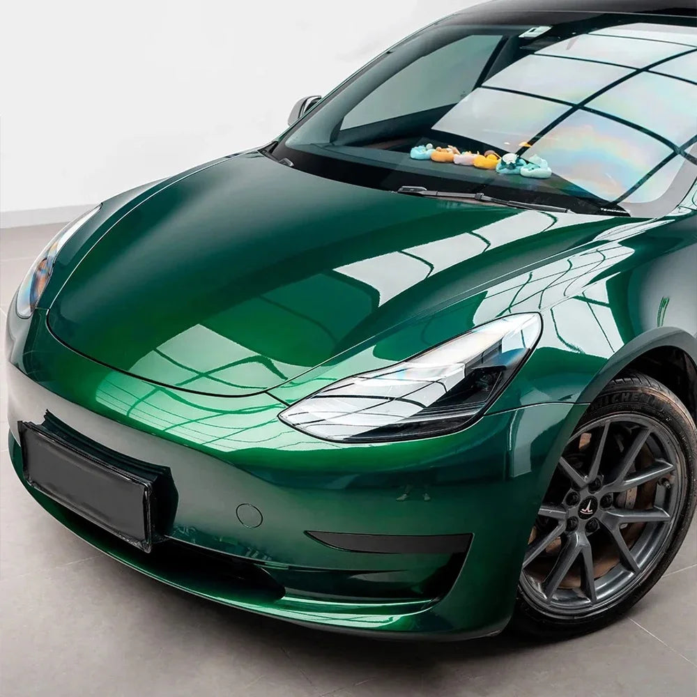 Car Agate Green Metallic Sticker Self Adhesive Waterproof Vinyl Wrap Film for Motorcycle and Car Accessories