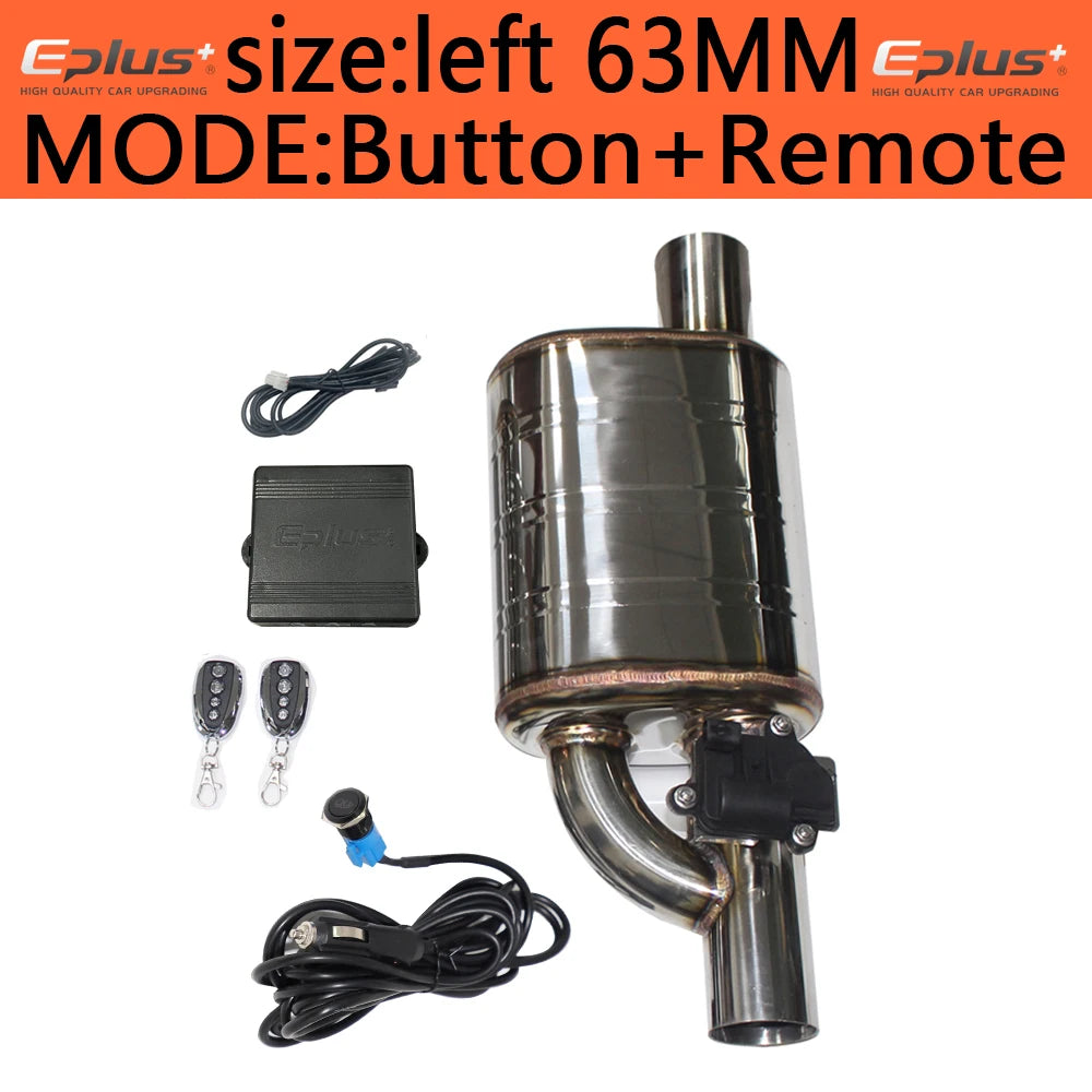 Eplus+ Car Exhaust System Electric Valve Control Silencer