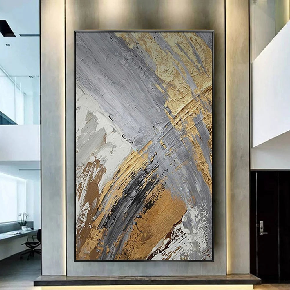 Homarlt Abstract Oil Painting On Canvas Wall Art Modern
