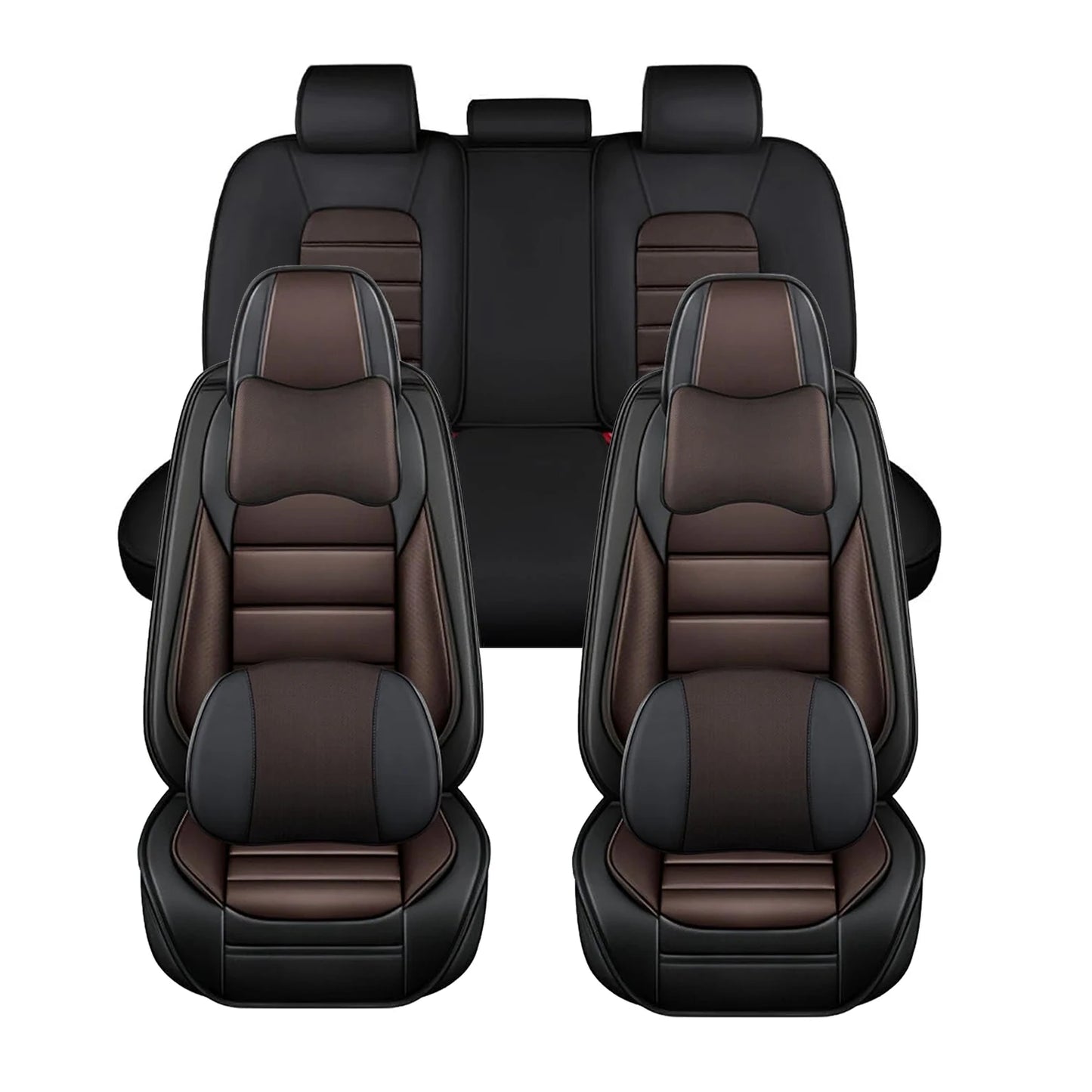 Suitable For Cadillac CTS 2014 2019 Models Car Seat Cover Thickened PU Leather Material 5 Pieces Full Set