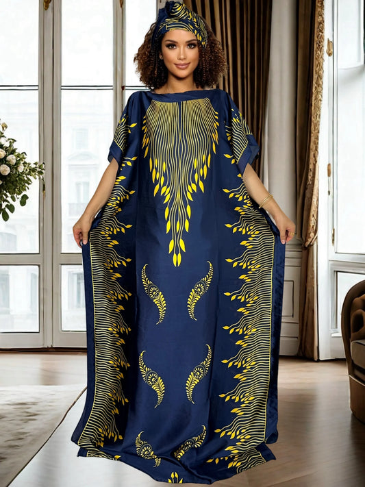 Elegant Women's Floral Print Dress for Casual and Formal Events