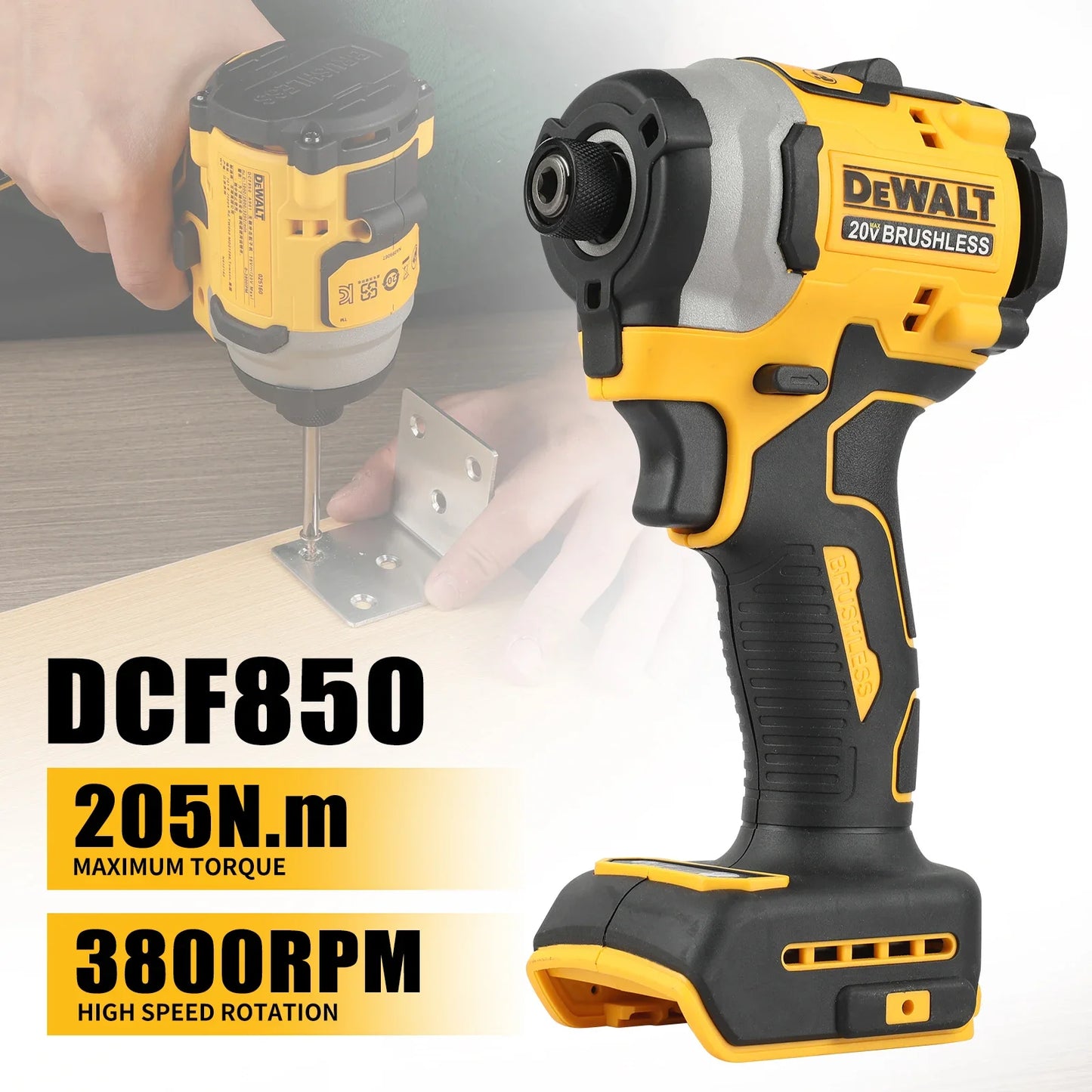 DeWalt Cordless Drill And Impact Driver Tool Kit Essentials