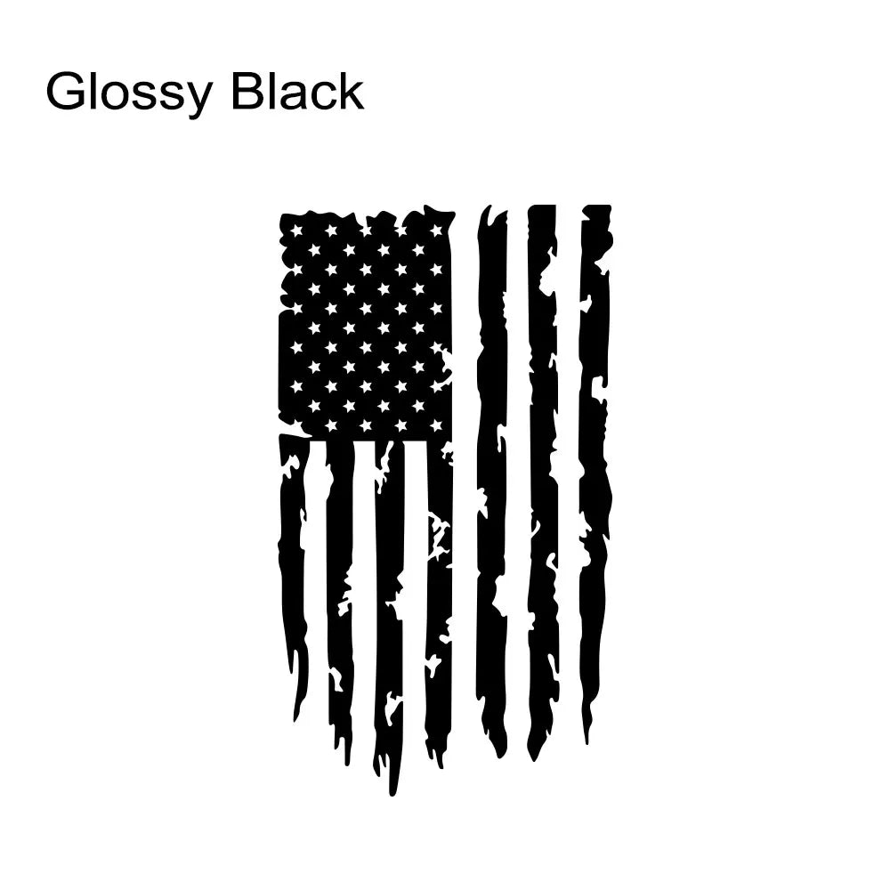 Car Sticker USA Flag For Toyota Hilux Tacoma Jeep Gladiator Isuzu Dmax Ford F150 Dodge RAM Tuning Motor Accessories Decor Decal