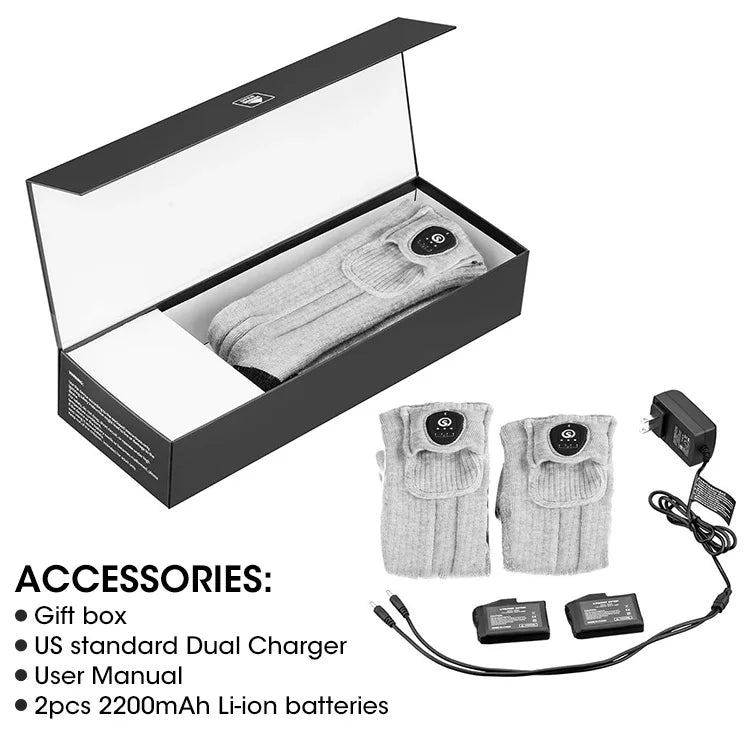 Savior Heated Socks With Rechargeable Bluetooth Heating For Winter