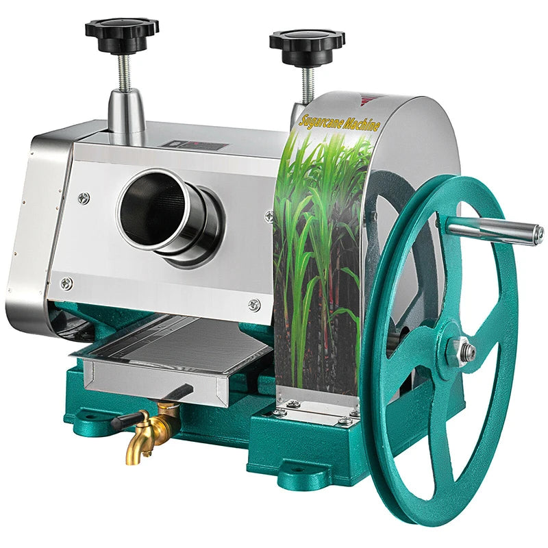 Manual Stainless Steel Sugar Cane Juicer Machine for Home Use