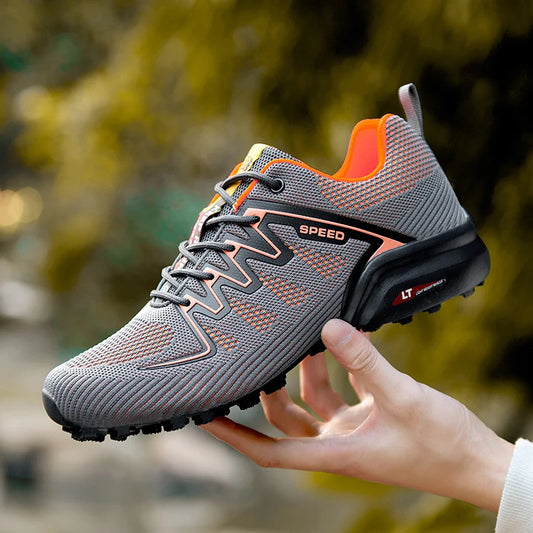 IEERDCN Trail Running Shoes For Men Waterproof Breathable