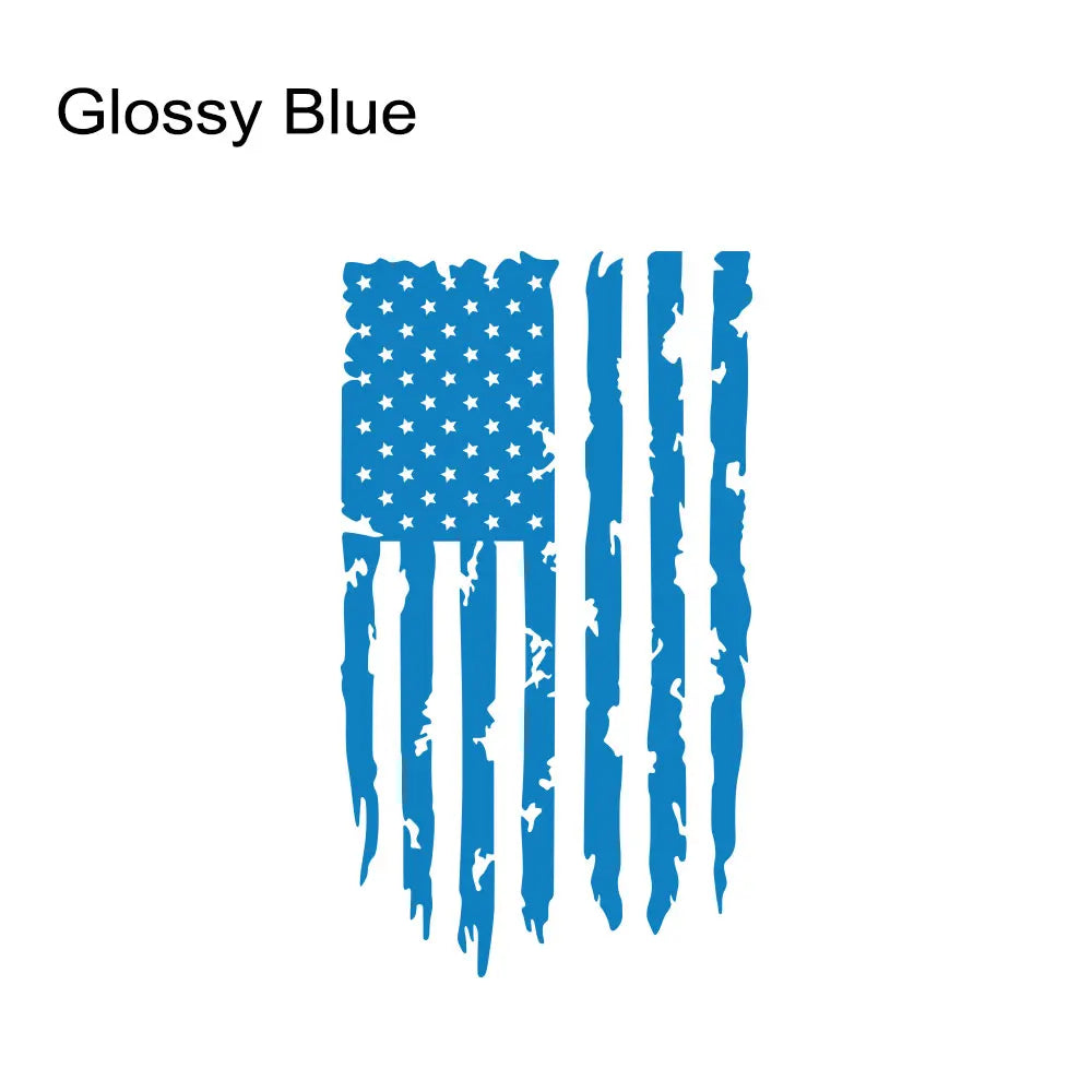 Car Sticker USA Flag For Toyota Hilux Tacoma Jeep Gladiator Isuzu Dmax Ford F150 Dodge RAM Tuning Motor Accessories Decor Decal