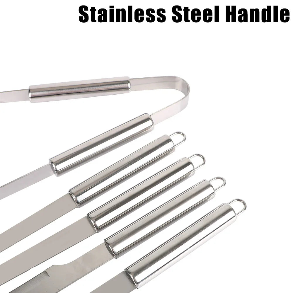 Stainless Steel Barbecue Utensil Set For Outdoor Cooking