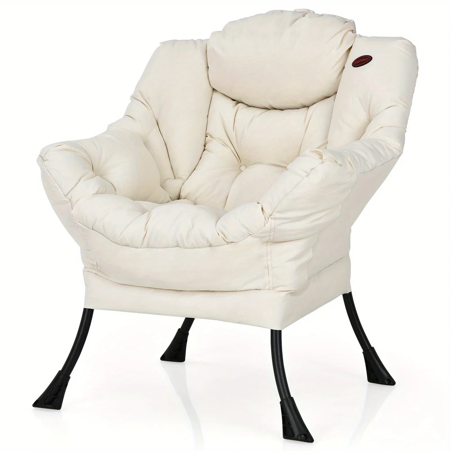 Modern Lazy Chair with Side Pocket for Ultimate Comfort