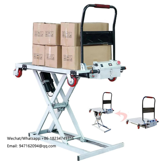 300kg Heavy Duty Folding Hand Truck Electric Utility Cart