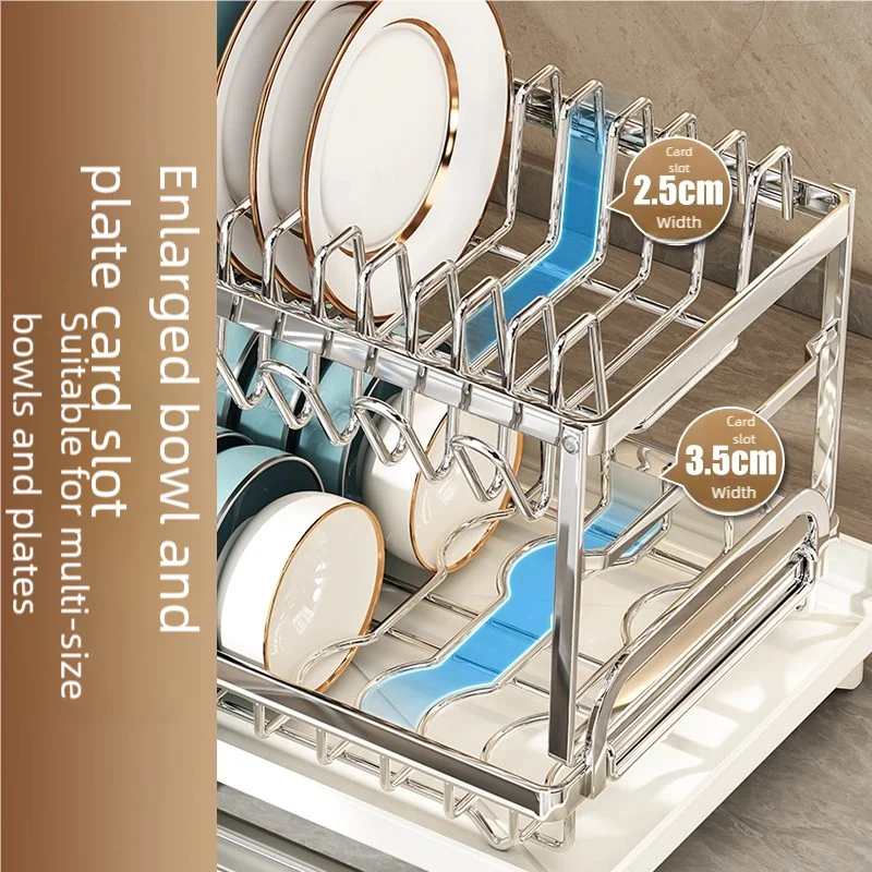 Choice 304 Stainless Steel Kitchen Storage Rack For Bowls