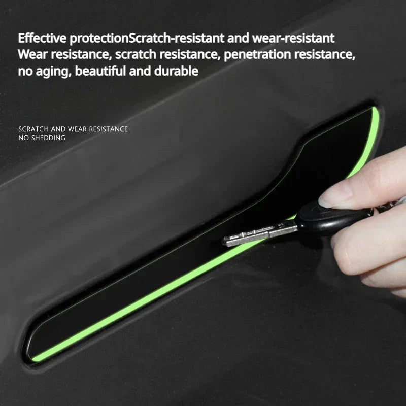 WayModGarge Luminous Door Handle Covers For Tesla Model Y Juniper
