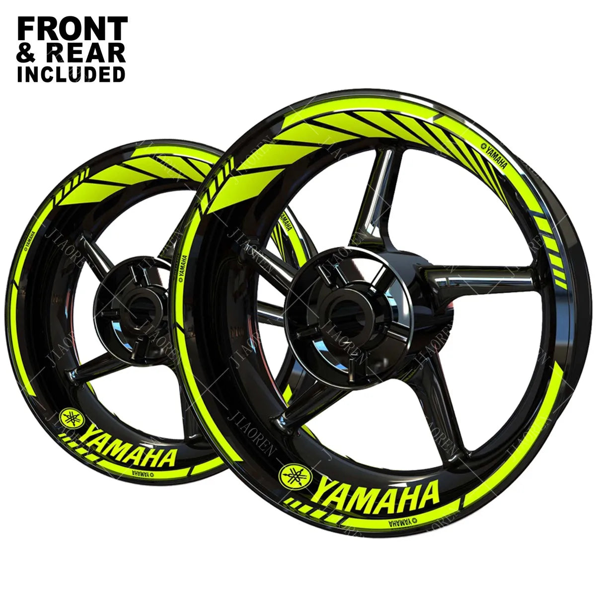 Yamaha Wheel Logo Sticker Rim Decal Vinyl Set Kit Pro