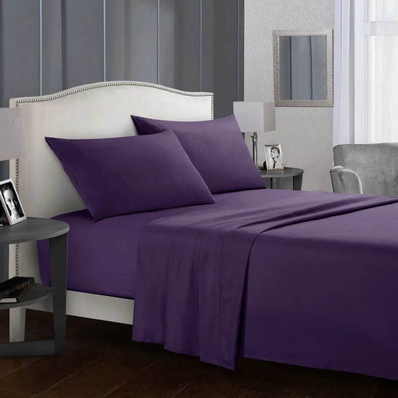 Solid Bed Linen Set for Comfortable Sleep Experience