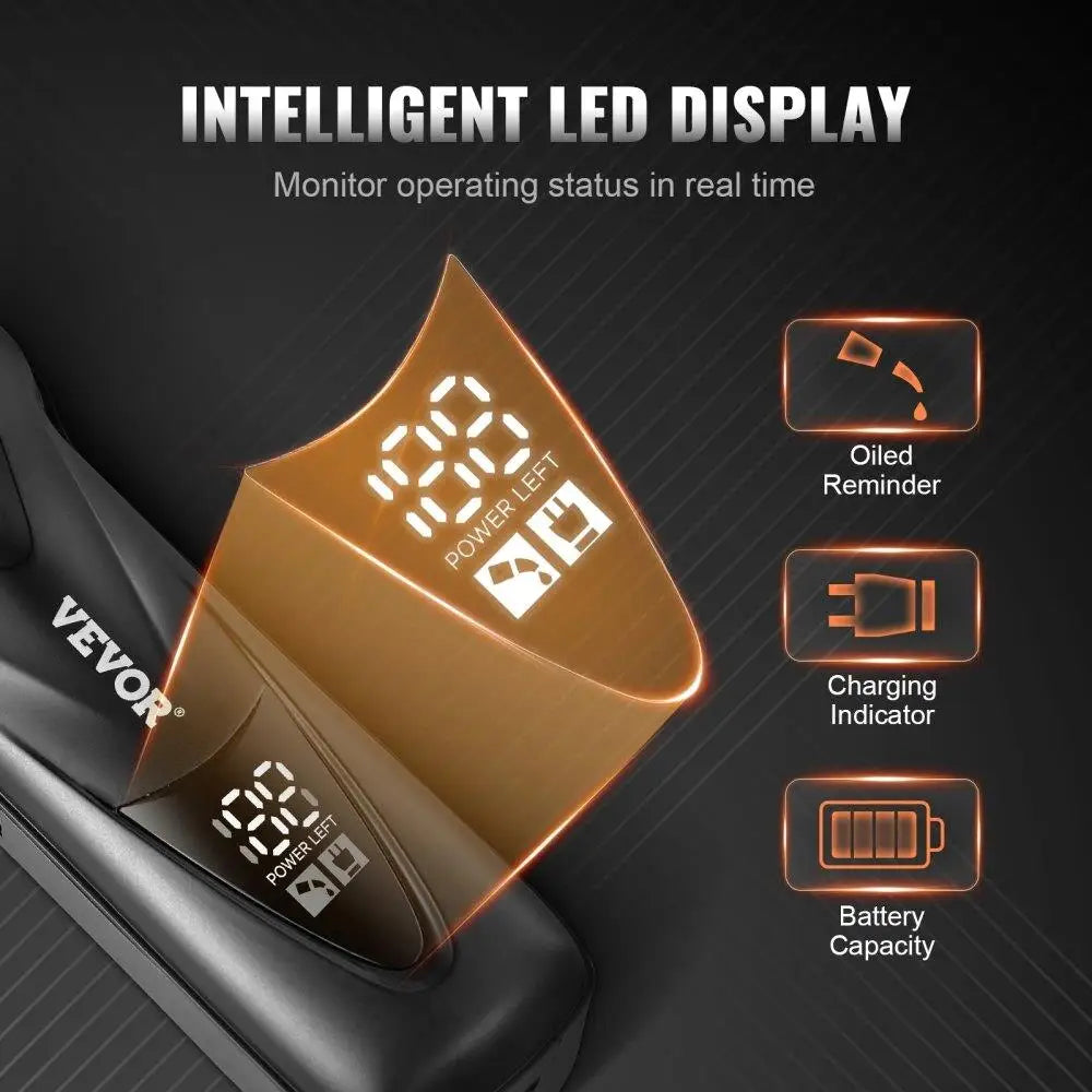 Professional Men's Barber Hair Clipper with Powerful Cutting Performance