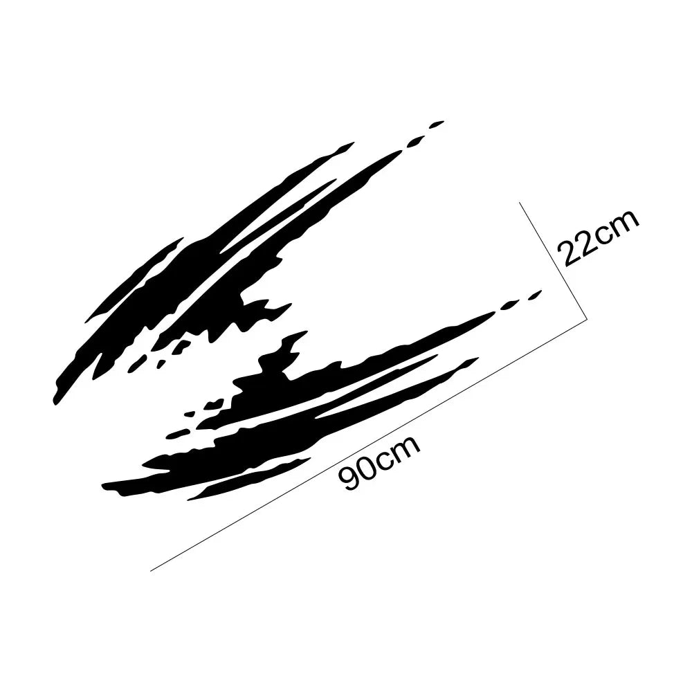 Pickup Body Side Stickers For Jeep Gladiator JT Truck Graphics Splash Style Decor Decals Vinyl Cover Auto Accessories