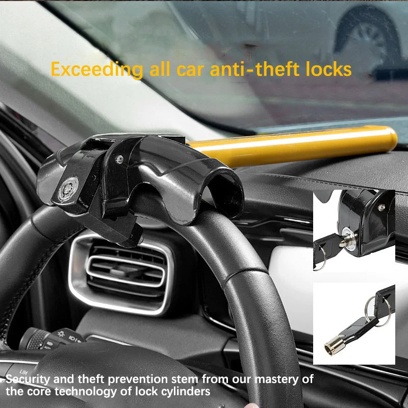 Universal Car Steering Wheel Lock for Maximum Security Protection