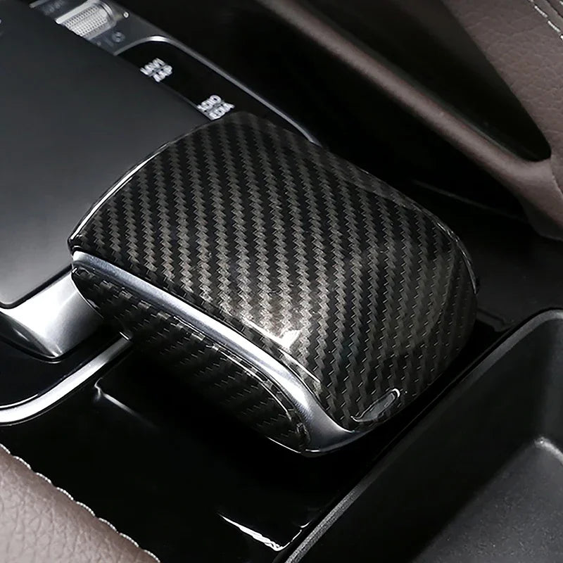 Center Console Gear Shift Knob Decoration Trim For Mercedes Benz