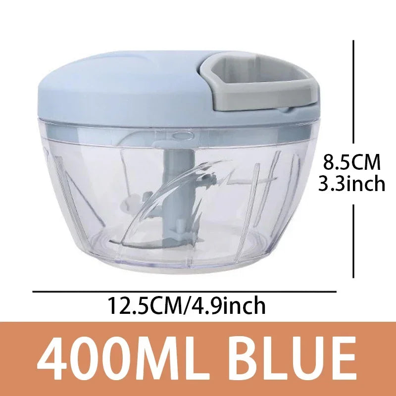 Portable Garlic Chopper and Vegetable Cutter Kitchen Tool