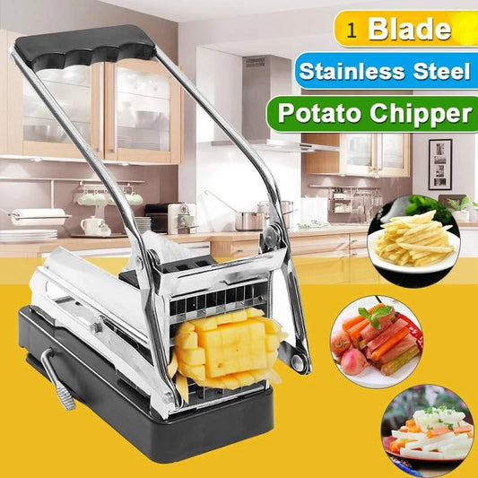 Non-Slip Potato Cutting Machine for Effortless French Fries Preparation