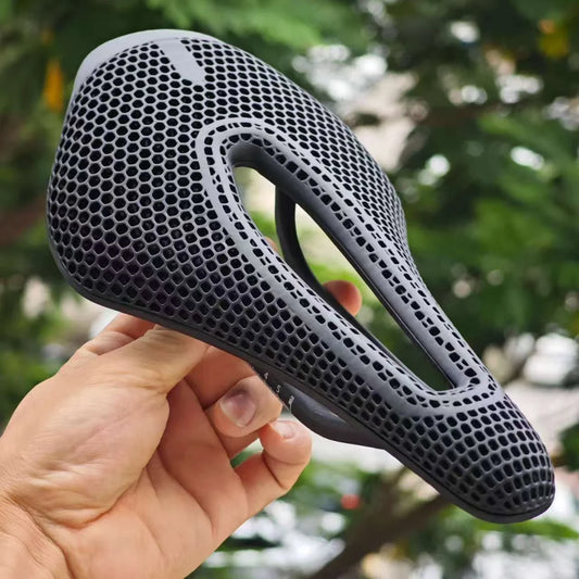 GOLDIX 3D Printed Carbon Bicycle Saddle Ultralight Honeycomb Structure RoadRace