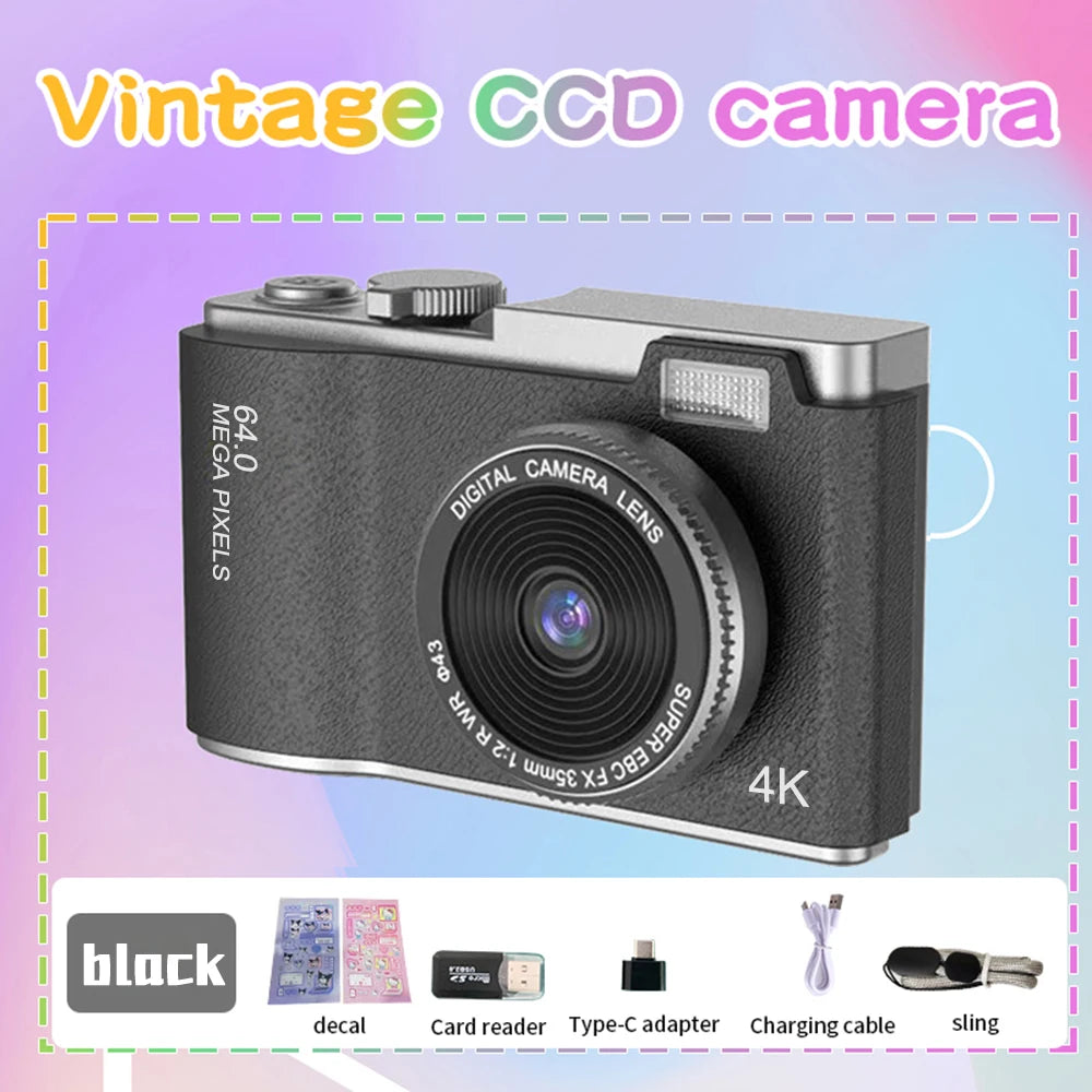 Compact Digital Camera for Kids with Autofocus and Zoom