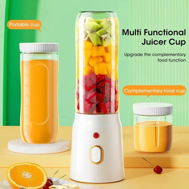 Portable Wireless Electric Fruit Juicer And Blender Machine