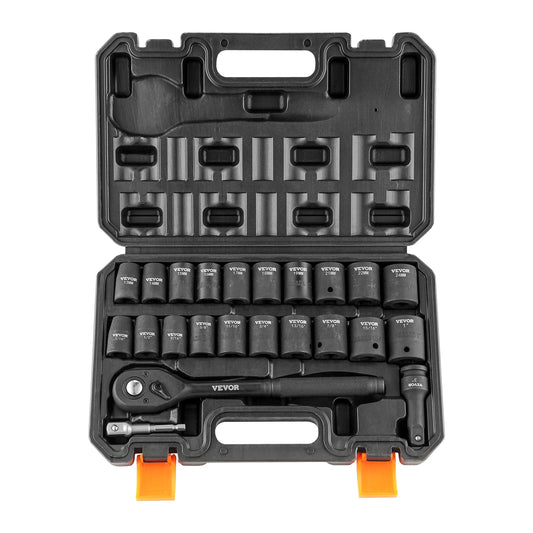 VEVOR 23 Piece Impact Socket Set for Auto Repair