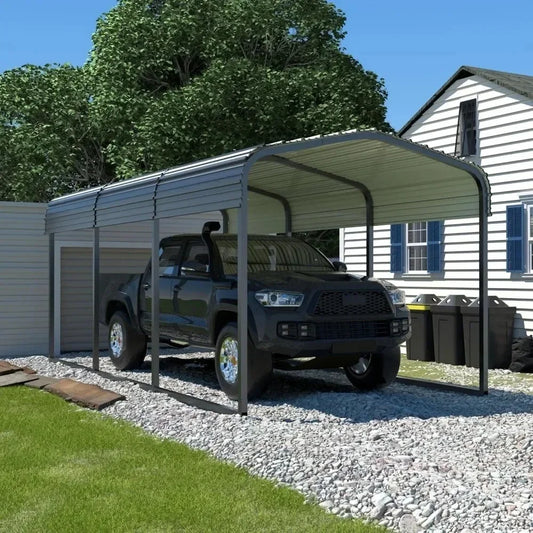 Heavy Duty Metal Carport for Cars Boats and Trucks